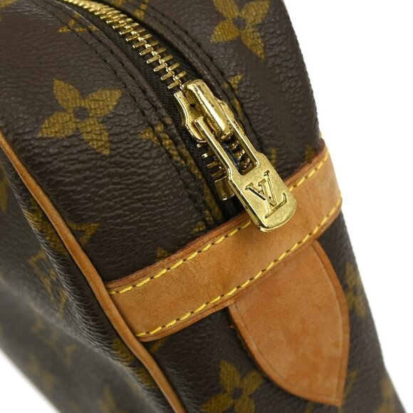 Louis Vuitton Compiegne 28 Clucth Bag Monogram M51845 881SL YQ04350 BN03 - Picture 12 of 14